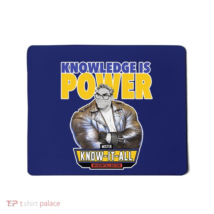 Knowledge Is Power Mousepad