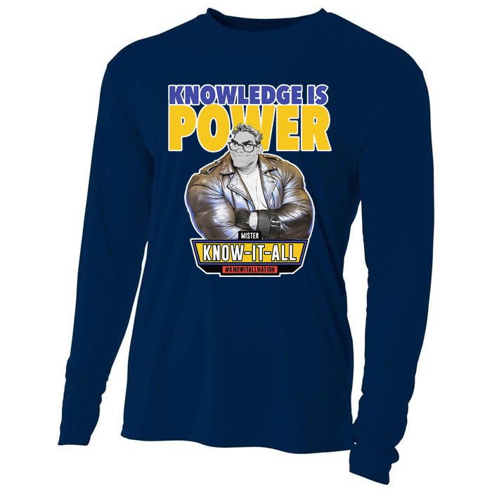 Knowledge Is Power Cooling Performance Long Sleeve Crew