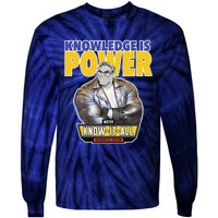 Knowledge Is Power Tie-Dye Long Sleeve Shirt