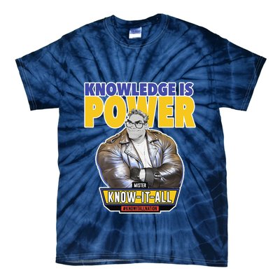 Knowledge Is Power Tie-Dye T-Shirt