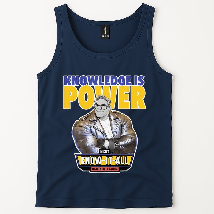 Knowledge Is Power Tank Top