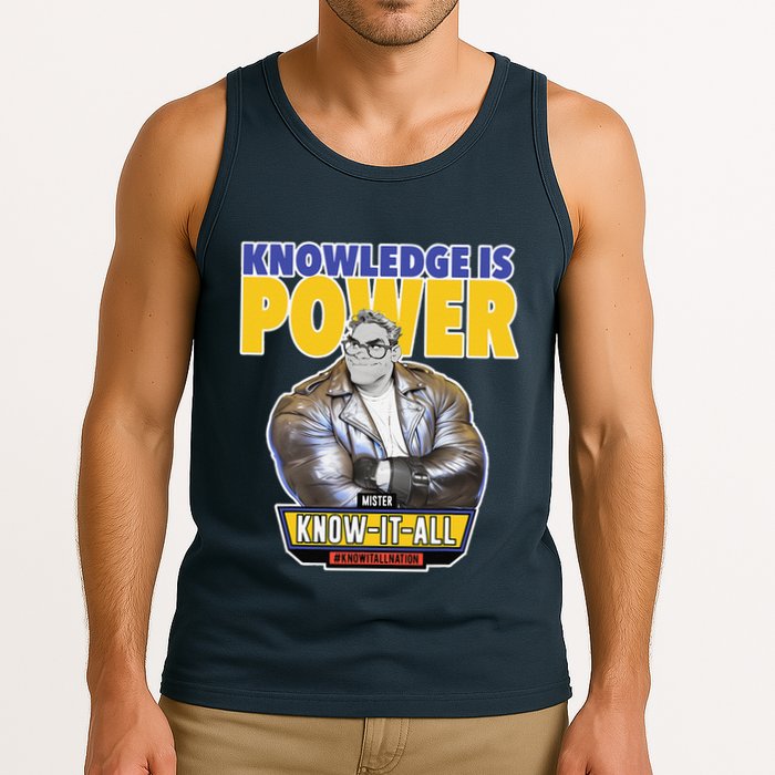 Knowledge Is Power Tank Top