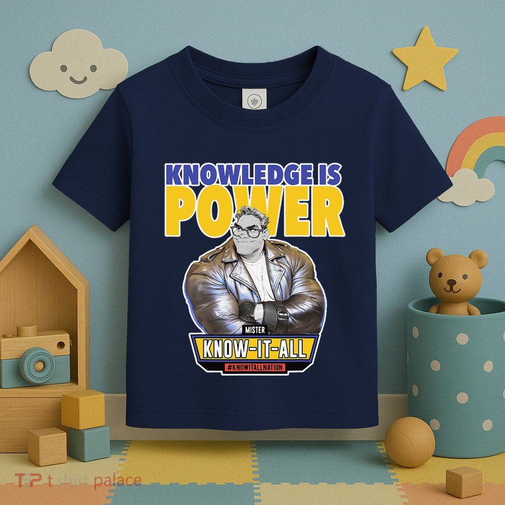 Knowledge Is Power Toddler T-Shirt