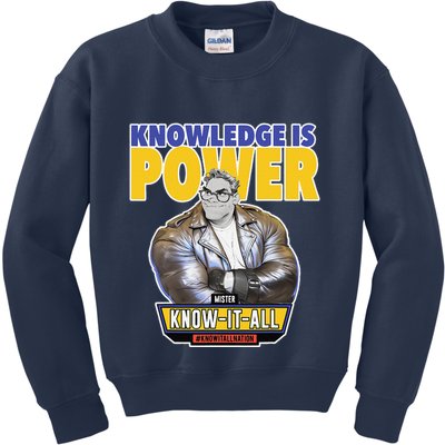 Knowledge Is Power Kids Sweatshirt
