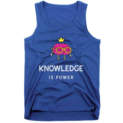 Knowledge Is Power Gift Tank Top