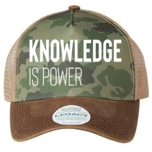 Knowledge Is Power Great Gift Legacy Tie Dye Trucker Hat