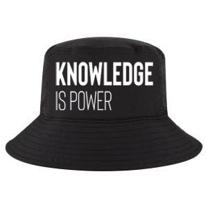 Knowledge Is Power Great Gift Cool Comfort Performance Bucket Hat