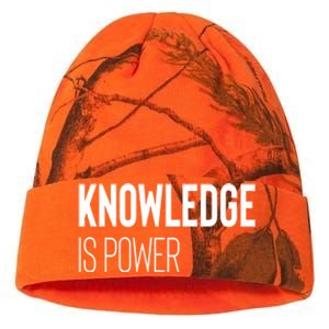 Knowledge Is Power Great Gift Kati Licensed 12" Camo Beanie