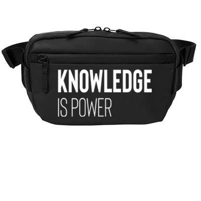 Knowledge Is Power Great Gift Crossbody Pack