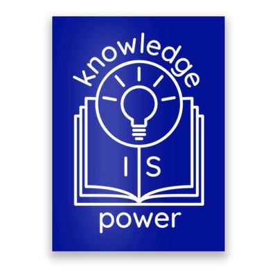 Knowledge Is Power Gift Poster
