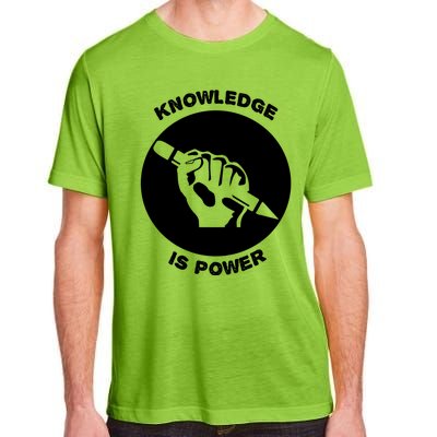 Knowledge Is Political Power Voting Election Vote Gift Adult ChromaSoft Performance T-Shirt