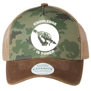 Knowledge Is Political Power Voting Election Vote Gift Legacy Tie Dye Trucker Hat