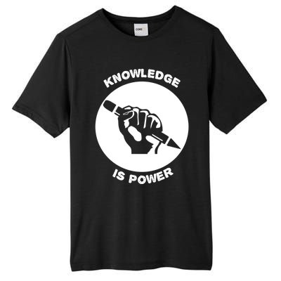 Knowledge Is Political Power Voting Election Vote Gift Tall Fusion ChromaSoft Performance T-Shirt