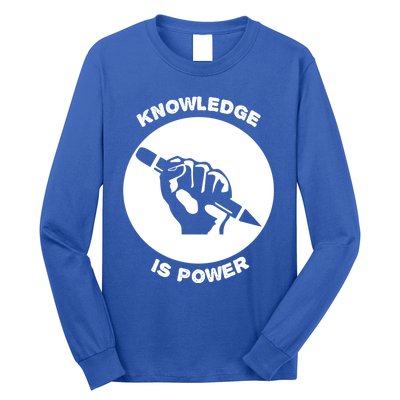 Knowledge Is Political Power Voting Election Vote Gift Long Sleeve Shirt