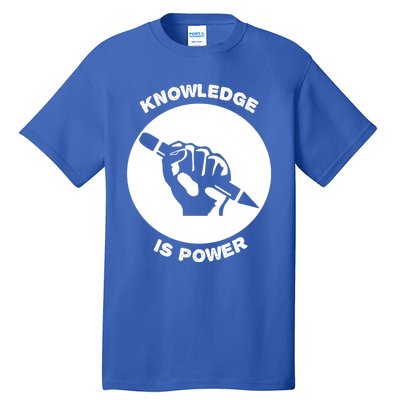 Knowledge Is Political Power Voting Election Vote Gift Tall T-Shirt