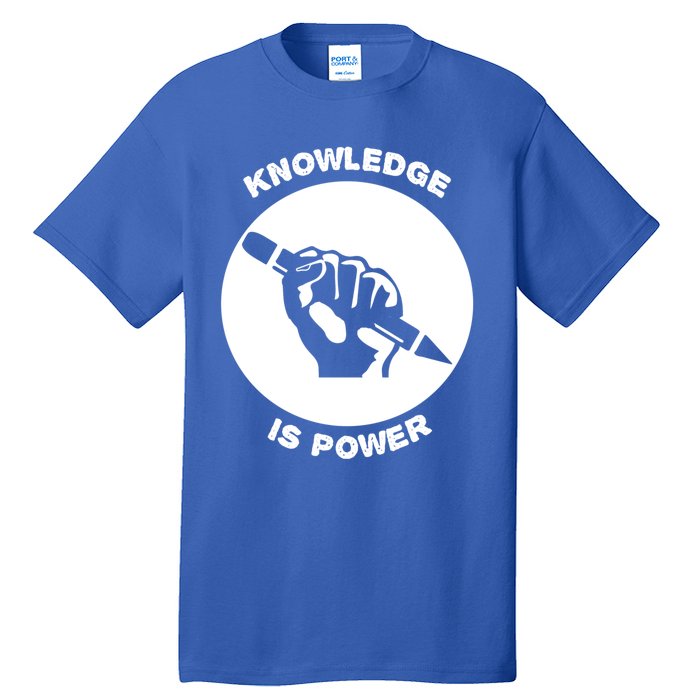 Knowledge Is Political Power Voting Election Vote Gift Tall T-Shirt