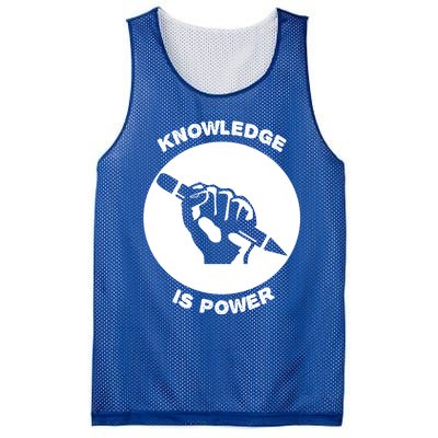 Knowledge Is Political Power Voting Election Vote Gift Mesh Reversible Basketball Jersey Tank