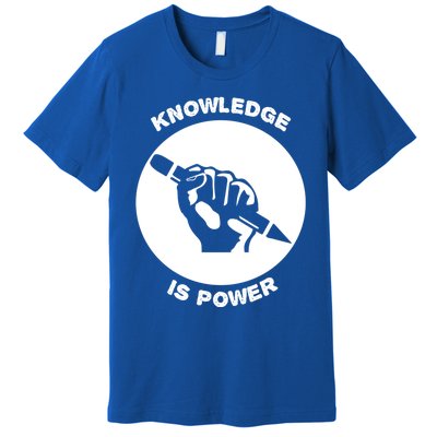 Knowledge Is Political Power Voting Election Vote Gift Premium T-Shirt