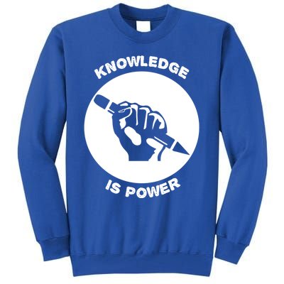 Knowledge Is Political Power Voting Election Vote Gift Tall Sweatshirt