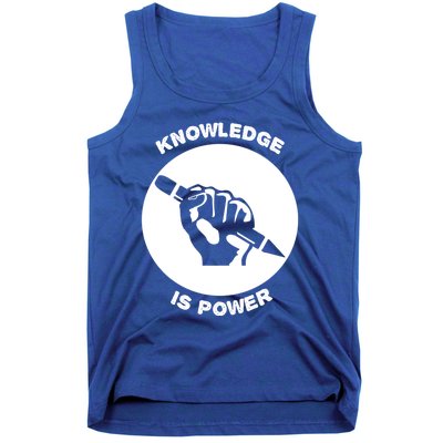 Knowledge Is Political Power Voting Election Vote Gift Tank Top