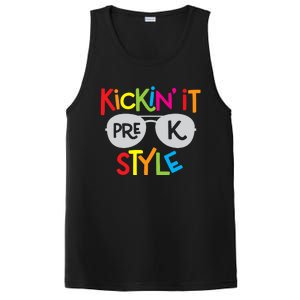 Kickin it Pre-K Style Back to School Teacher PosiCharge Competitor Tank