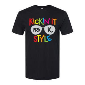 Kickin it Pre-K Style Back to School Teacher Softstyle CVC T-Shirt