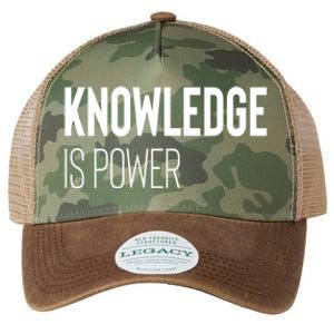 Knowledge Is Power Gift Legacy Tie Dye Trucker Hat