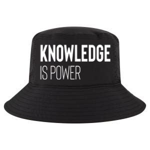 Knowledge Is Power Gift Cool Comfort Performance Bucket Hat