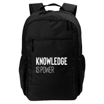 Knowledge Is Power Gift Backpack