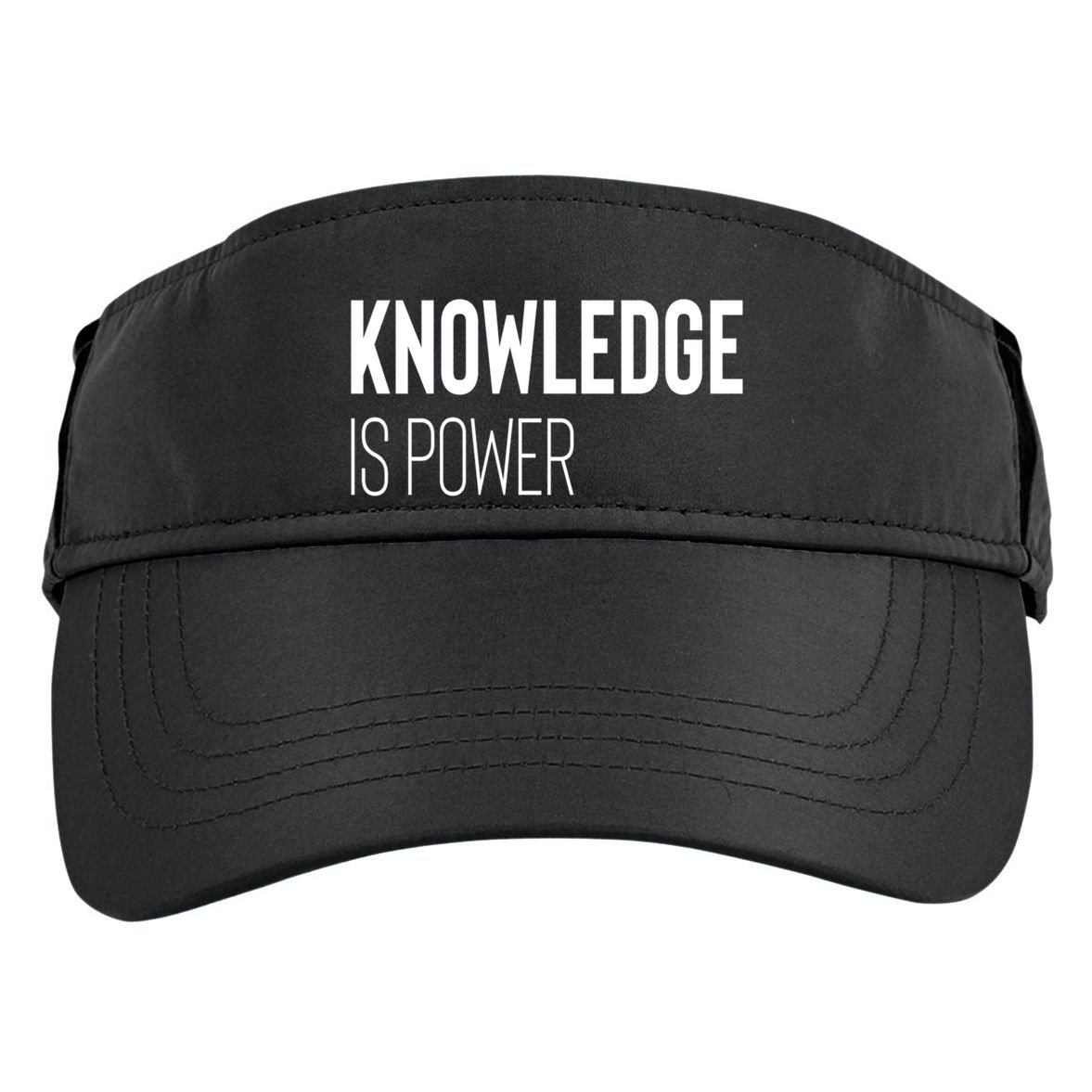 Knowledge Is Power Gift Adult Drive Performance Visor