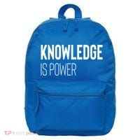 Knowledge Is Power Gift 16 in Basic Backpack