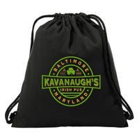 KavanaughS Irish Pub Drawstring Bag
