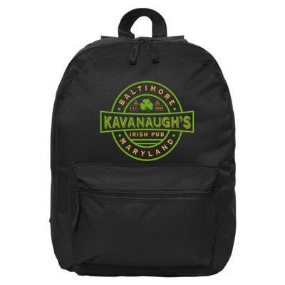 KavanaughS Irish Pub 16 in Basic Backpack