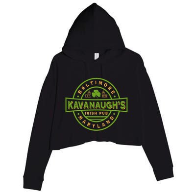 KavanaughS Irish Pub Crop Fleece Hoodie