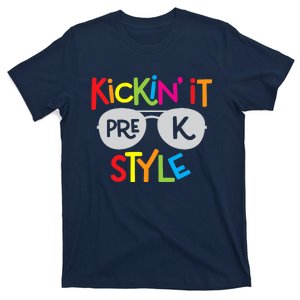 Kickin it Pre-K Style Back to School Teacher T-Shirt