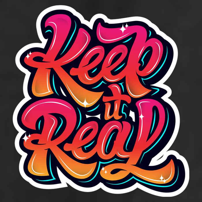 Keep It Real Graffiti Art Cool Comfort Performance Bucket Hat