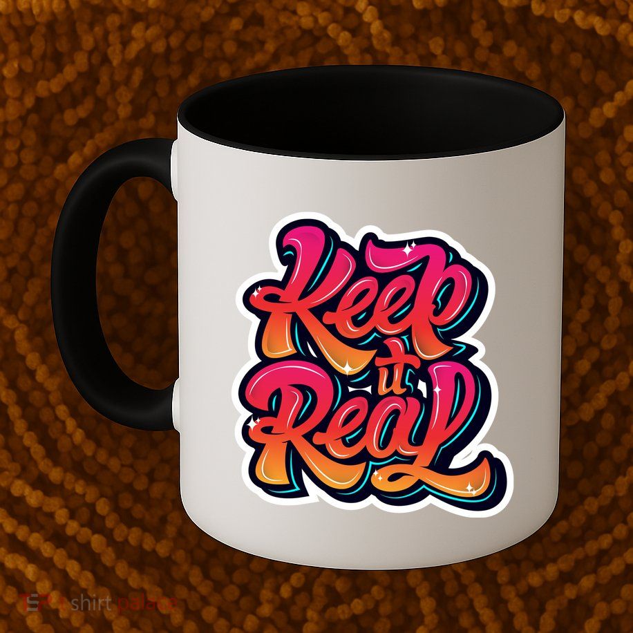 Keep It Real Graffiti Art Mug