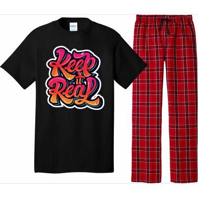 Keep It Real Graffiti Art Pajama Set