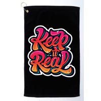 Keep It Real Graffiti Art Golf Towel