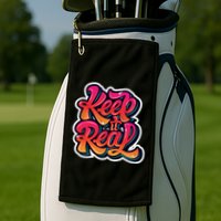 Keep It Real Graffiti Art Golf Towel