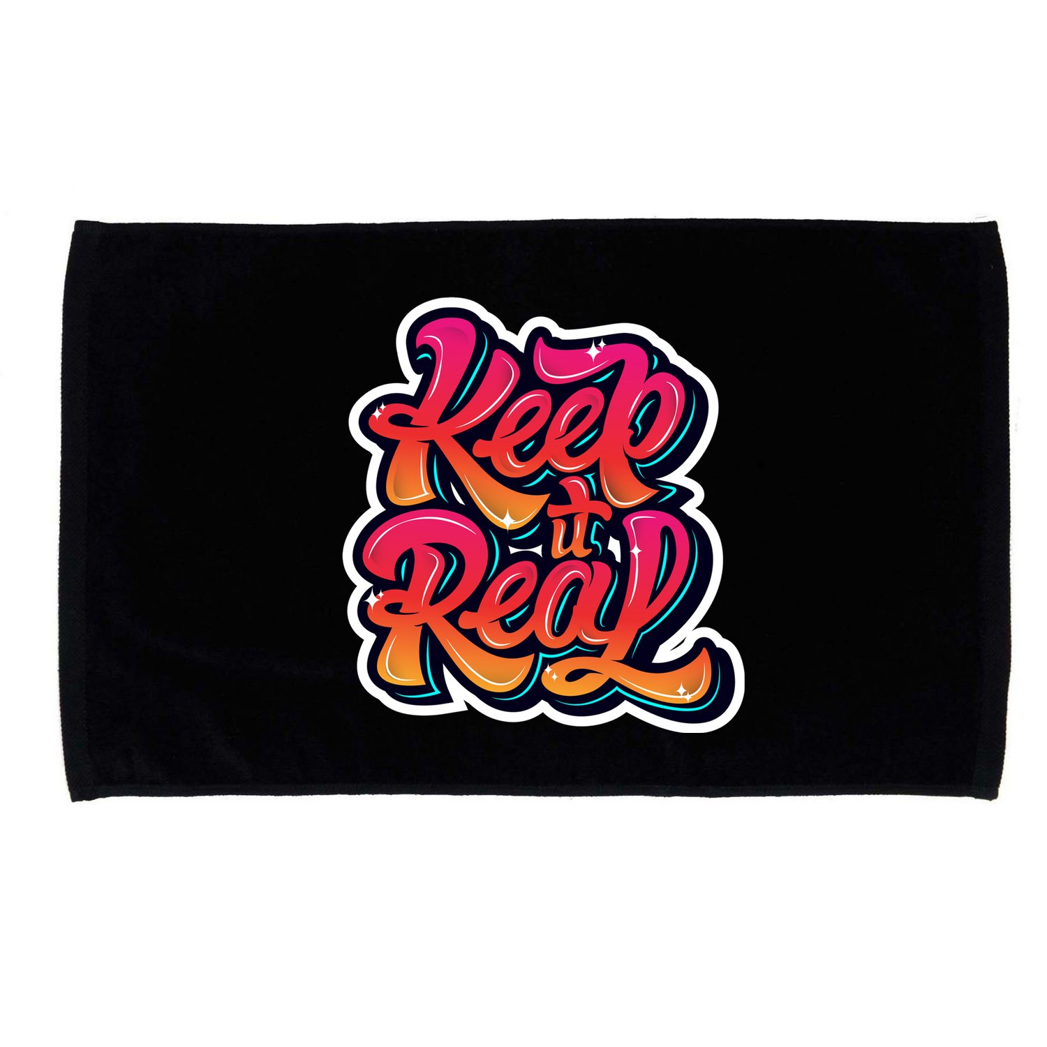 Keep It Real Graffiti Art Microfiber Hand Towel