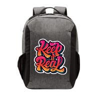 Keep It Real Graffiti Art Vector Backpack