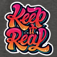 Keep It Real Graffiti Art Vector Backpack