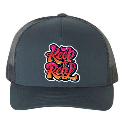 Keep It Real Graffiti Art Yupoong Adult 5-Panel Trucker Hat