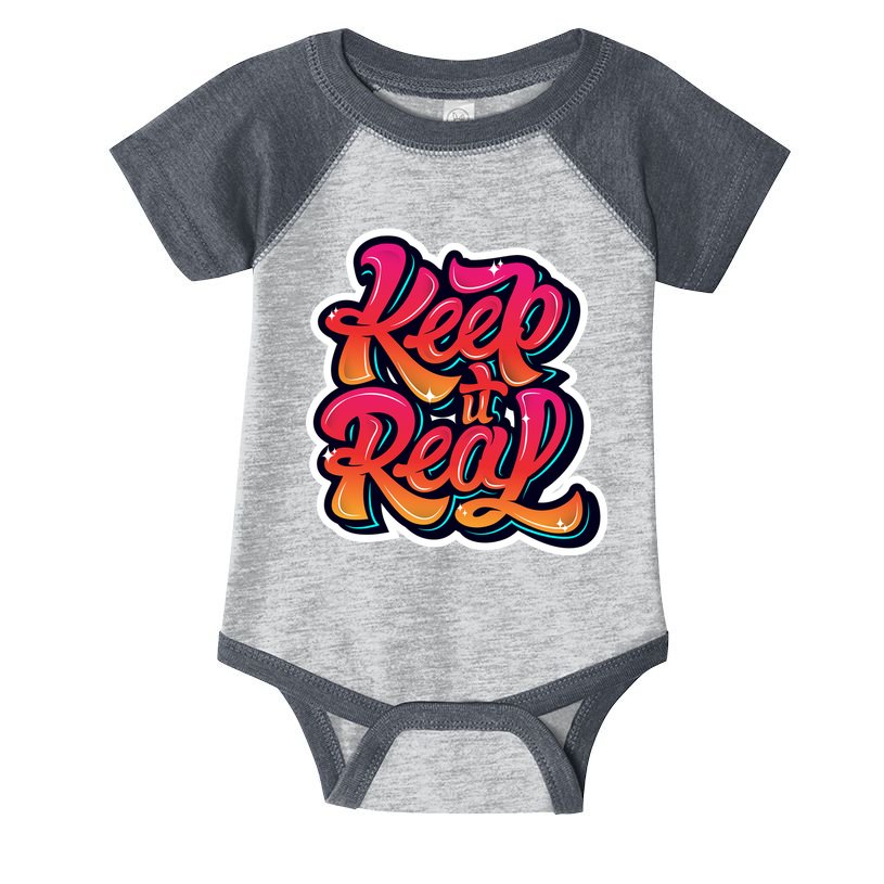 Keep It Real Graffiti Art Infant Baby Jersey Bodysuit