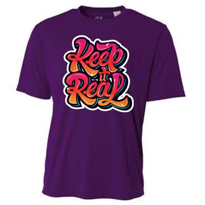 Keep It Real Graffiti Art Cooling Performance Crew T-Shirt