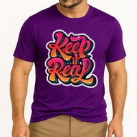 Keep It Real Graffiti Art Cooling Performance Crew T-Shirt