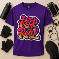Keep It Real Graffiti Art Cooling Performance Crew T-Shirt
