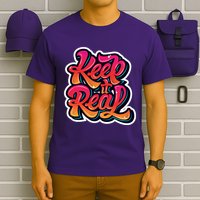 Keep It Real Graffiti Art T-Shirt