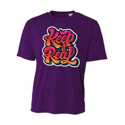 Keep It Real Graffiti Art Performance Sprint T-Shirt